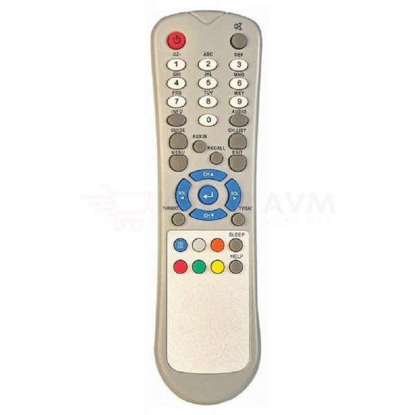 Arelik DC-BS 510-520-600 Orjinal Digital Receiver Uydu Kumandas