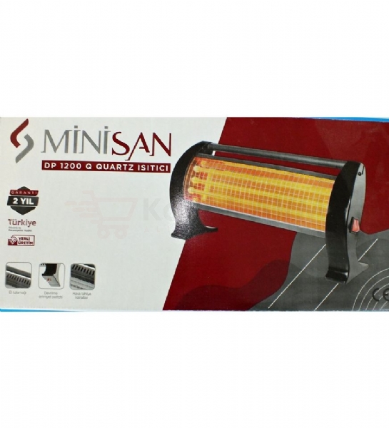 Minisan Mini Elektrikli Istc Ayak Istc Sobas 1200W